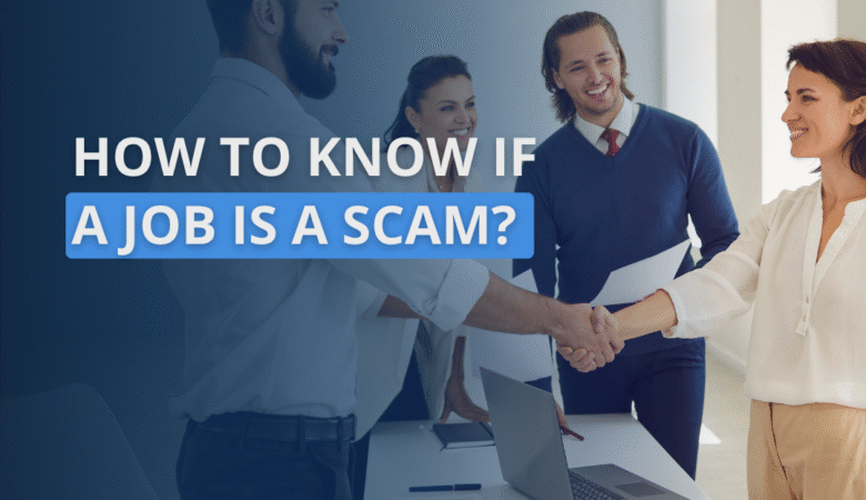 How to know if a job is a scam?